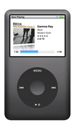 Apple iPod classic 120GB Black (6th Generation)