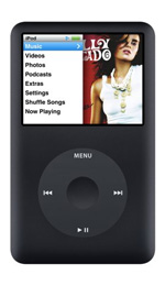 Apple iPod classic 160GB Black - 6th Generation