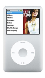 Apple iPod classic 160GB Silver - 6th Generation