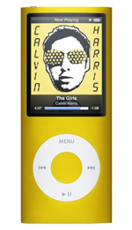 Apple iPod nano 16GB Yellow - 4th Generation