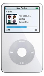 Apple iPod Video 30GB White - 5.5 Generation