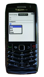 BlackBerry Pearl 9105 3G